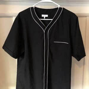 REISS Black Top Slim fit XL